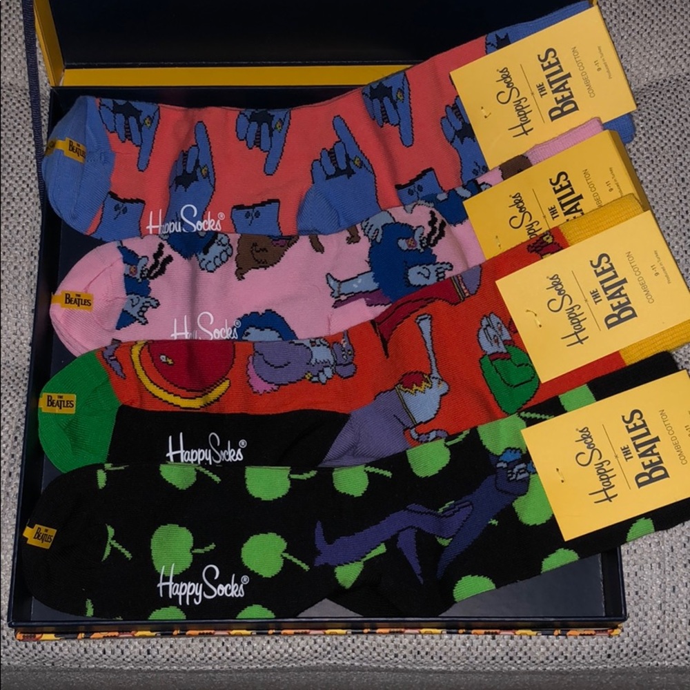 The Beatles Happy Socks Collector Box Set